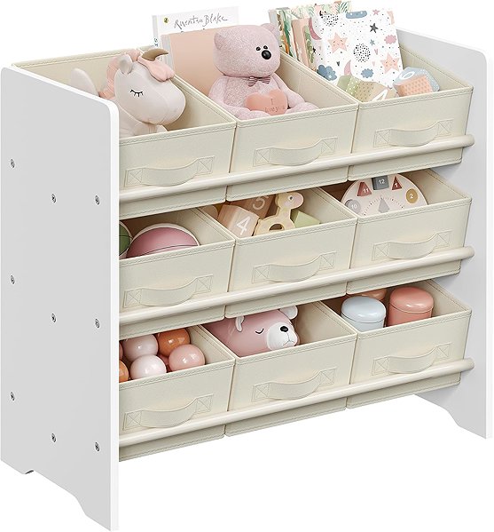 Shelving Unit Luvro Children's shelf white ...