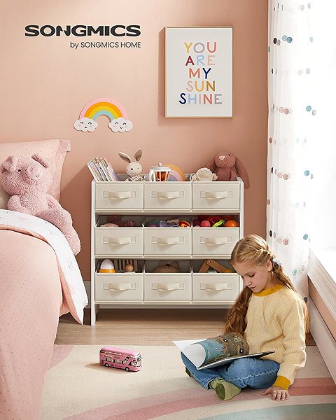 Shelving Unit Luvro Children's shelf white ...