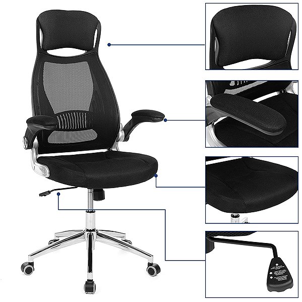 Office Chair Songmics ODLOV black ...