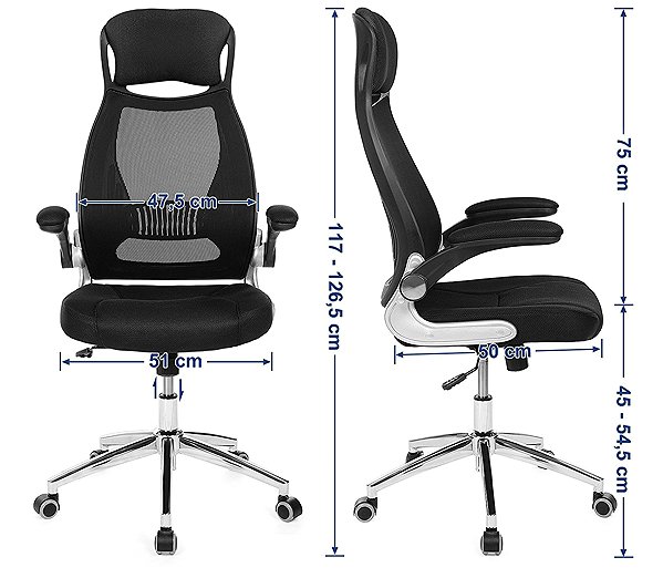 Office Chair Songmics ODLOV black ...