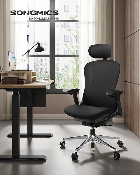 Office Chair SONGMICS Haire black ...