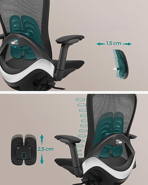Office Chair SONGMICS Haire black ...