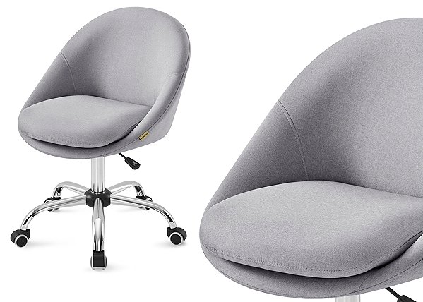 Office Chair SONGMICS Niama grey ...