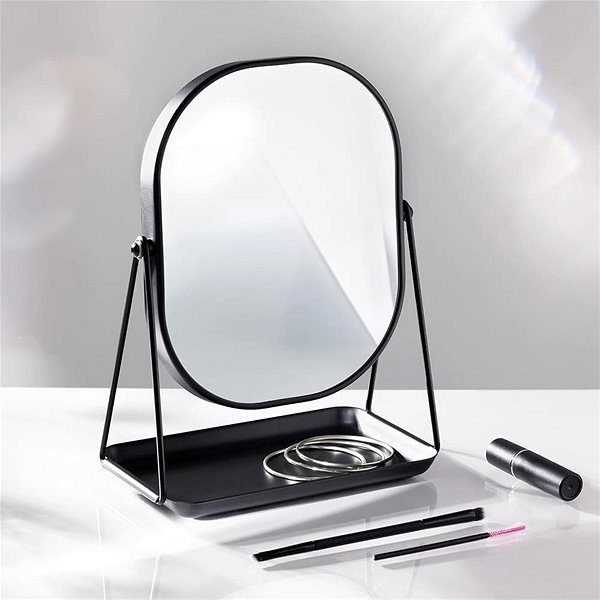 Makeup Mirror Sortland Narvik cosmetic mirror - black ...
