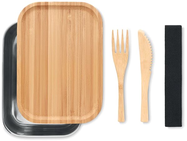 Lunch Box Sortland Ulvik food box, including cutlery ...