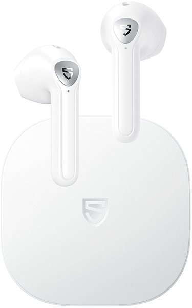 Wireless Headphones Soundpeats TrueAir2 White Screen
