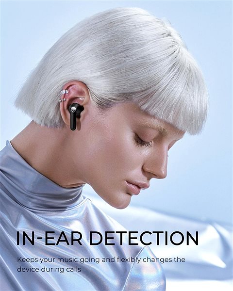 Wireless Headphones Soundpeats Air3 Black Lifestyle