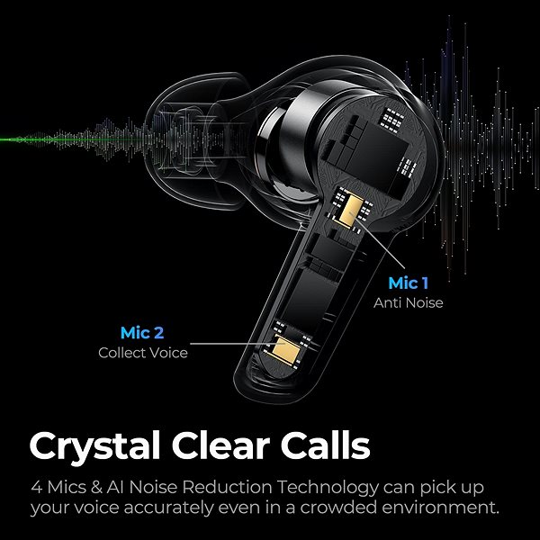 Wireless Headphones Soundpeats T3 Features/technology 2
