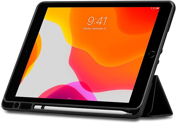 Puzdro na tablet Spigen Urban Fit Black iPad 10.2