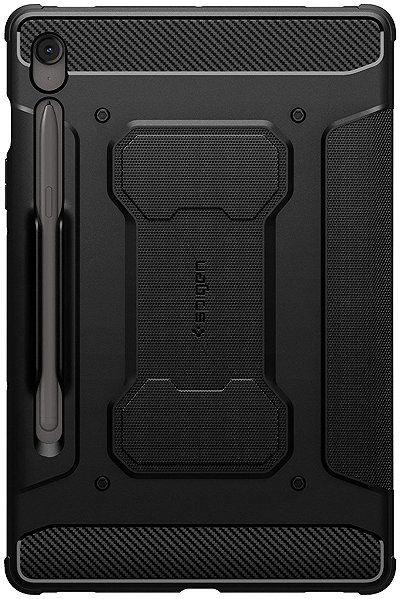 Tablet Case Spigen Rugged Armor Pro Black Samsung Galaxy Tab S10 FE+ ...