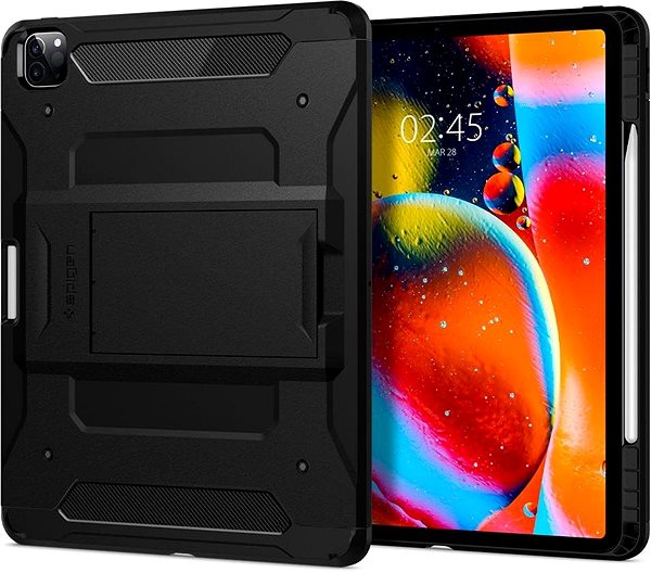 Tablet-Hülle Spigen Tough Armor Pro Black für iPad Pro 12,9