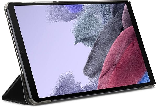Tablet-Hülle Spigen Smart Fold Black Cover für Samsung Galaxy Tab A7 Lite Lifestyle