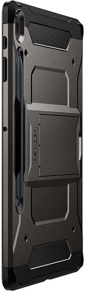 Puzdro na tablet Spigen Tough Armor Pro Gunmetal Samsung Galaxy Tab S7 FE/S7 FE 5G Lifestyle
