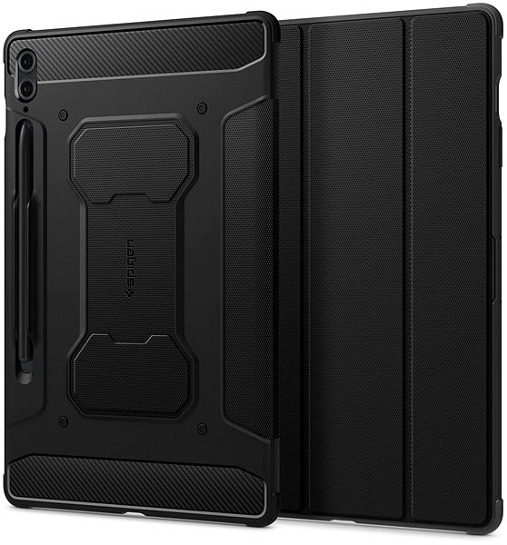Tablet-Hülle Spigen Rugged Armor Pro Black Samsung Galaxy Tab S9 FE+ 2023 ...