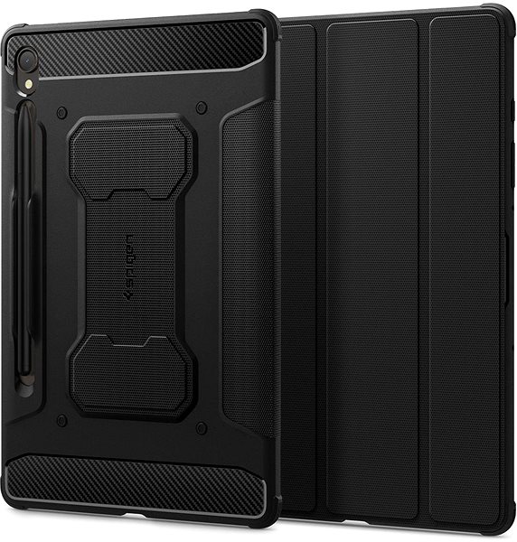 Tablet-Hülle Spigen Rugged Armor Pro S Black Samsung Galaxy Tab S9 ...
