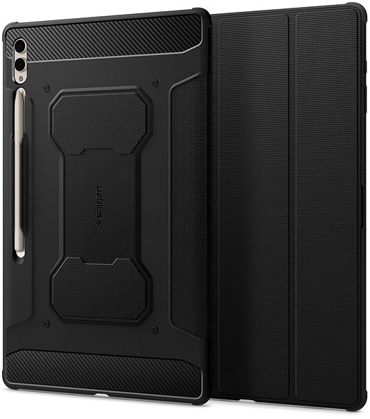Tablet tok Spigen Rugged Armor Pro Samsung Galaxy Tab S9 Ultra/Tab S8 Ultra fekete tok ...