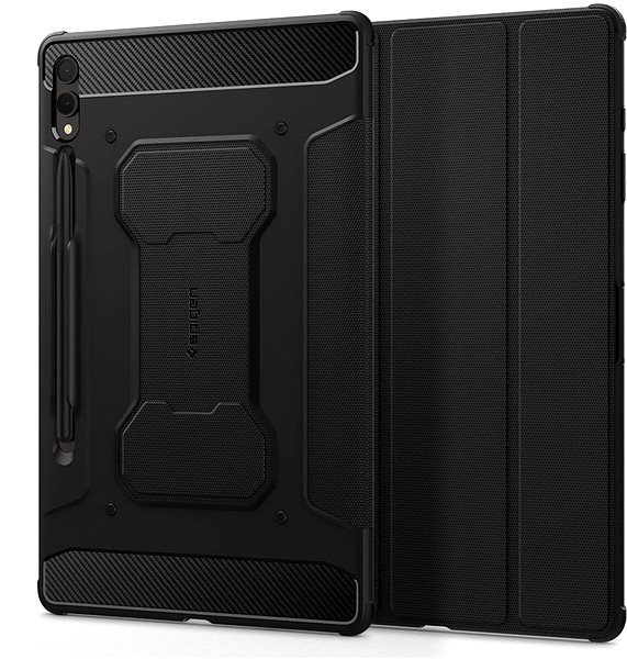 Puzdro na tablet Spigen Rugged Armor Pro Black Samsung Galaxy Tab S9+ ...