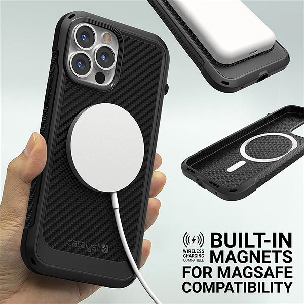 Kryt na mobil Catalyst Vibe Case Black iPhone 13 Pro Max ...