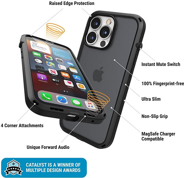 Handyhülle Catalyst Influence Case Black iPhone 13 Pro ...