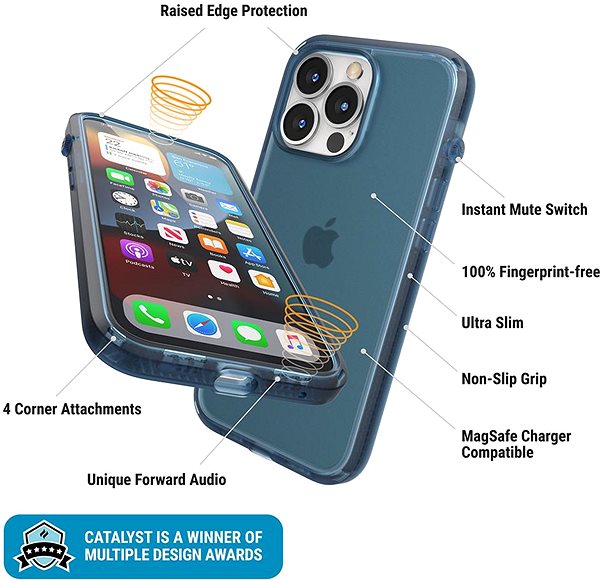 Handyhülle Catalyst Influence Case Blue iPhone 13 Pro ...