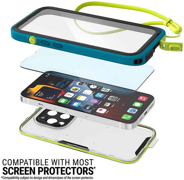 Mobiltelefon tok Catalyst Total Protection case Blue iPhone 13 Pro Max tok ...