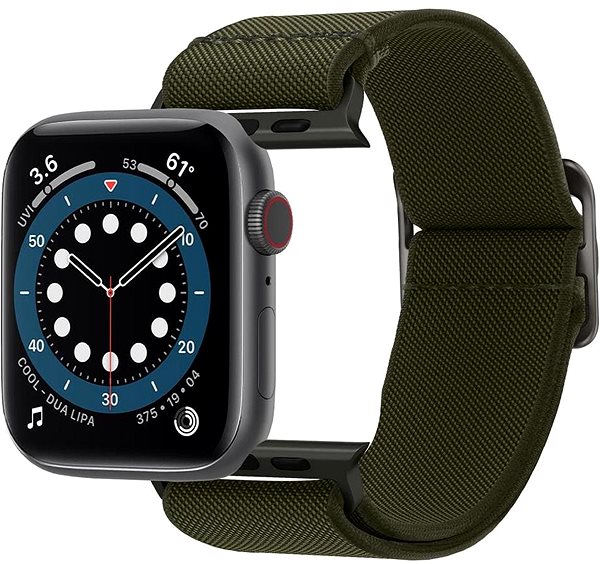 Armband Spigen Lite Fit Khaki Apple Watch 42mm / 44mm / 45mm / Ultra 49mm ...