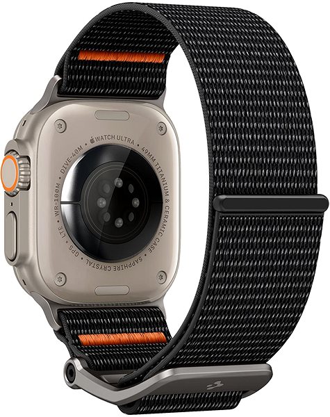 Remienok na hodinky Spigen DuraPro Flex Ultra Band Black Apple Watch 49 mm / 45 mm / 44 mm / 42 mm ...