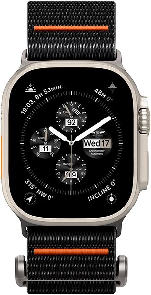 Remienok na hodinky Spigen DuraPro Flex Ultra Band Black Apple Watch 49 mm / 45 mm / 44 mm / 42 mm ...