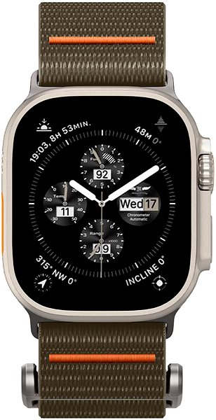 Remienok na hodinky Spigen DuraPro Flex Ultra Band Khaki Apple Watch 49 mm / 45 mm / 44 mm / 42 mm ...