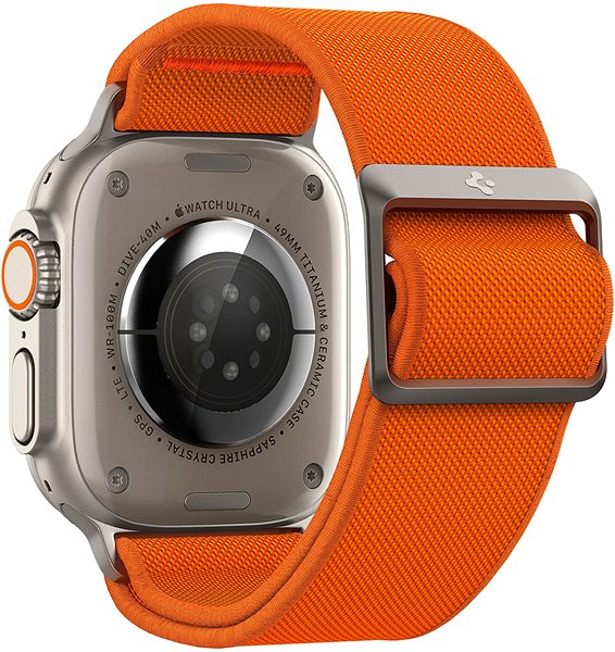 Remienok na hodinky Spigen Lite Fit Ultra Orange Apple Watch 49 mm / 45 mm / 44 mm / 42 mm ...