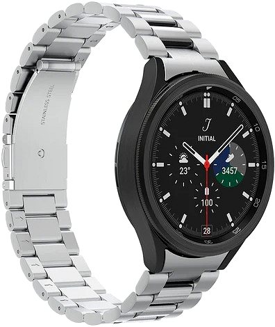 Szíj Spigen Modern Fit 316L Band Silver Samsung Galaxy Watch6 Classic 47mm ...