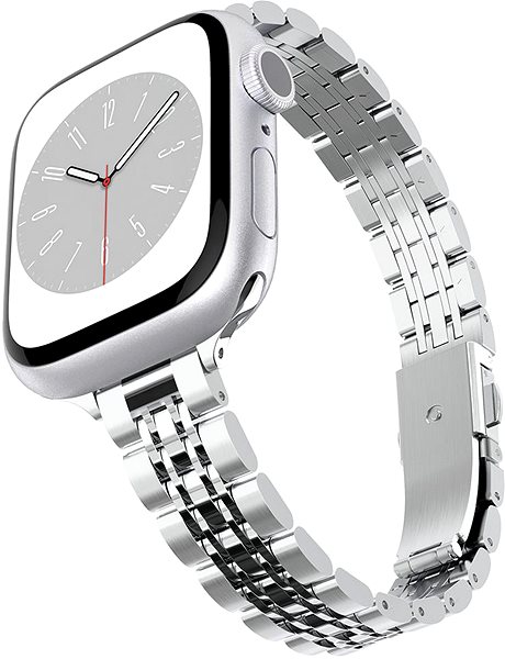 Remienok na hodinky Spigen Shine Fit Silver Apple Watch 41 mm/40 mm/38 mm ...