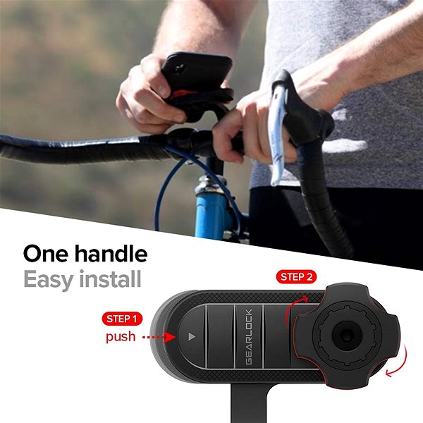 Phone Holder Spigen Gearlock Out Front Bike Mount Features/technology