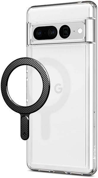 Phone holder Spigen OneTap Ring Magnetic Plate Carbon ...