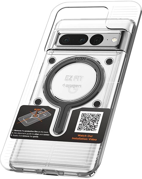Phone holder Spigen OneTap Ring Magnetic Plate Carbon ...
