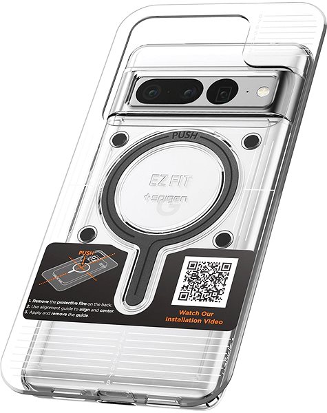 MagSafe Car Mount Spigen OneTap Ring Magnetic Plate White ...