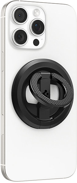 Phone holder Spigen O-Mag Magnetic Phone Holder with Adjustable Stand Black ...
