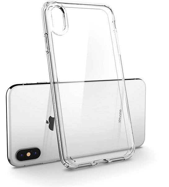 Telefon tok Spigen Ultra Hybrid Crystal iPhone XS/X átlátszó tok ...