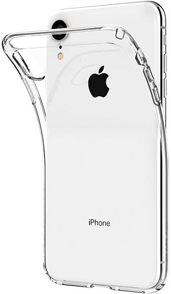 Telefon tok Spigen Liquid Crystal iPhone XR átlátszó tok ...