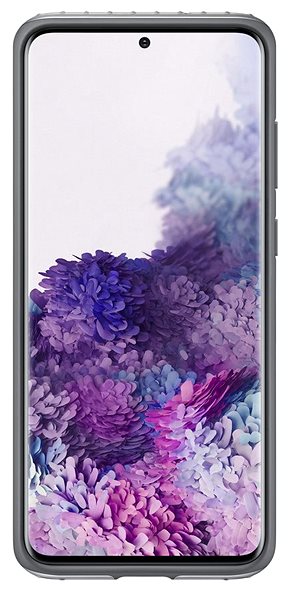 Telefon tok Samsung Galaxy S20+ ezüst ütésálló állványos tok ...