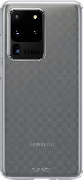 Handyhülle Samsung Transparent Back Case für Galaxy S20 Ultra Transparent ...