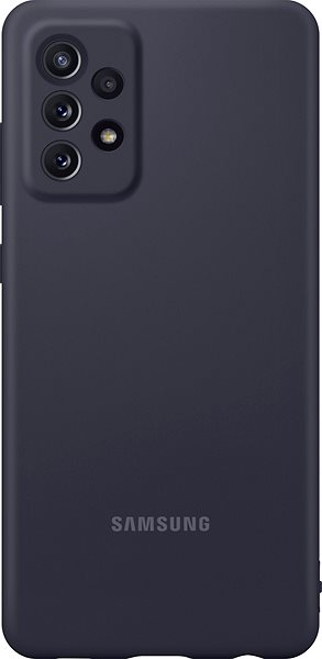 Handyhülle Samsung Silikon Back Cover für Galaxy A72 schwarz ...