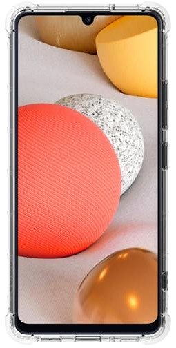 Handyhülle Halbtransparentes Back Cover für Samsung Galaxy A42 (5G) - transparent ...