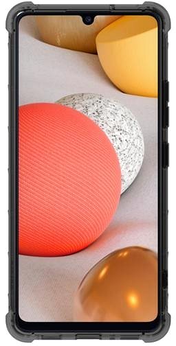 Kryt na mobil Samsung Polopriehľadný zadný kryt pre Galaxy A42 (5G) čierny ...