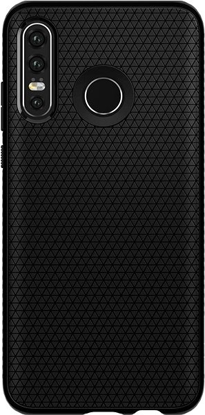 Obal na mobil Spigen Liquid Air Black Huawei P30 Lite/P30 Lite NEW EDITION .