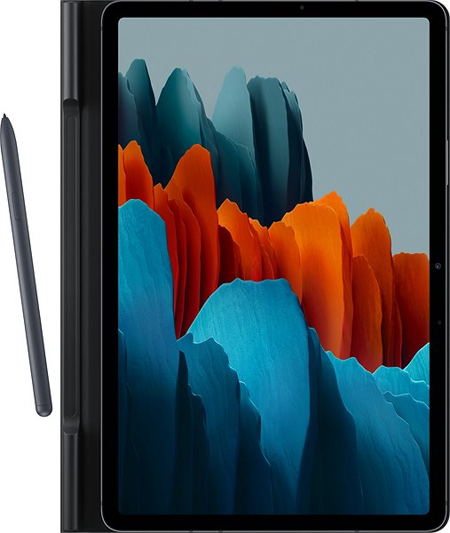 Puzdro na tablet Samsung ochranné puzdro pre Galaxy Tab S7 čierne Lifestyle