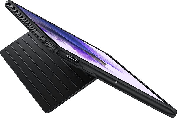 Tablet tok Samsung védő tok Galaxy Tab S7 FE fekete Lifestyle