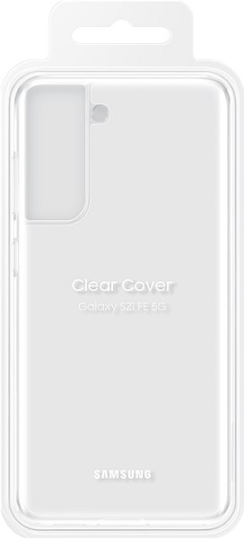 Kryt na mobil Samsung Galaxy S21 FE 5G Priehľadný zadný kryt priehľadný ...