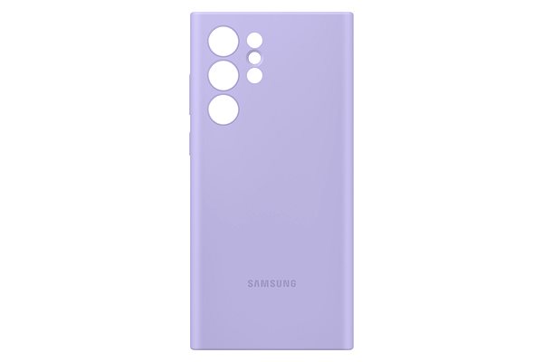 Telefon tok Samsung Galaxy S22 Ultra 5G lila szilikon tok ...