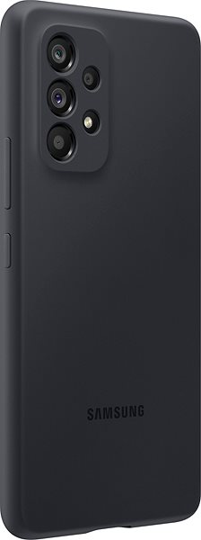 Kryt na mobil Samsung Galaxy A53 5G Silikónový zadný kryt čierny ...
